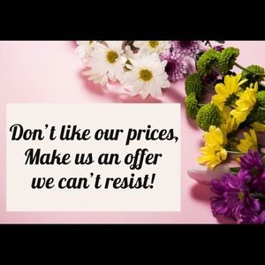 Make us an offer we canβt resist!